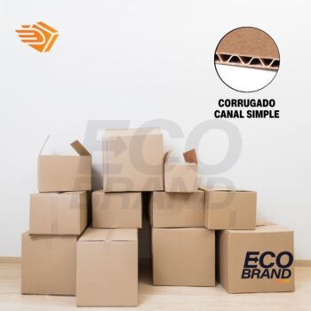 Cajas de cartón corrugado/canal simple (40x40x40)