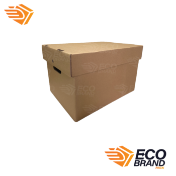 Caja de cartón de archivo multiuso (30x40x26 cm) EXTERNA