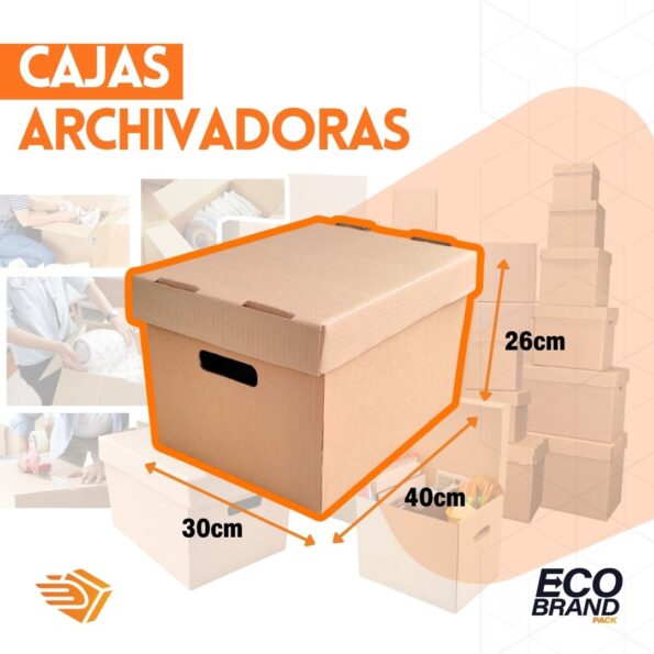 CAJA ARCHIVO 30x40x26 12